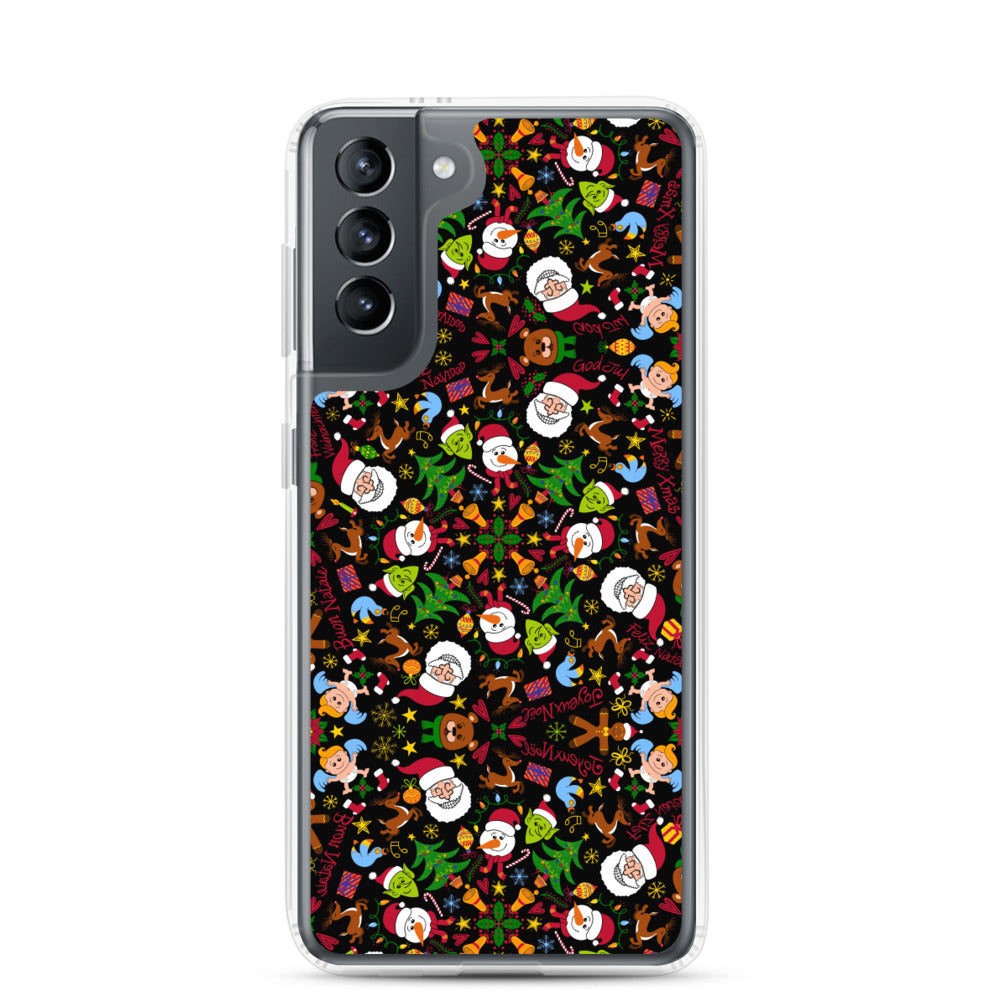The joy of Christmas pattern design Samsung Case. S21