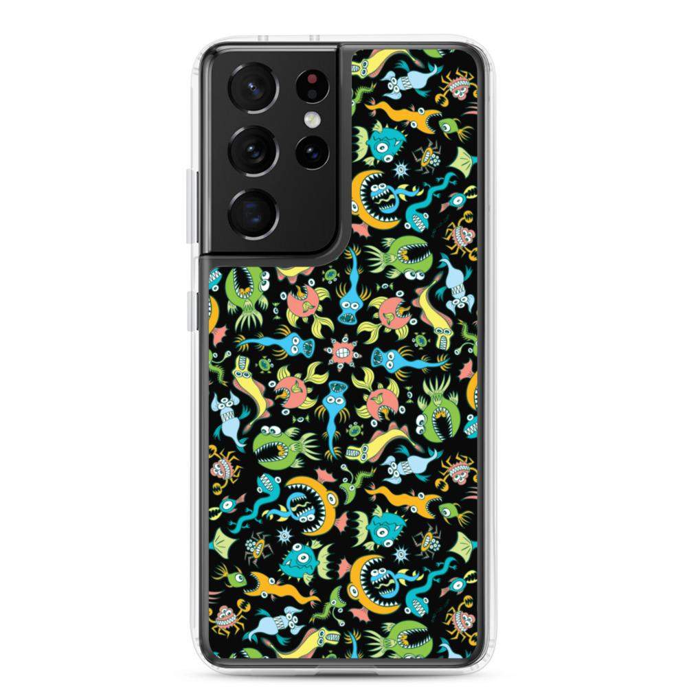 Sea creatures pattern design Samsung Case-Samsung cases