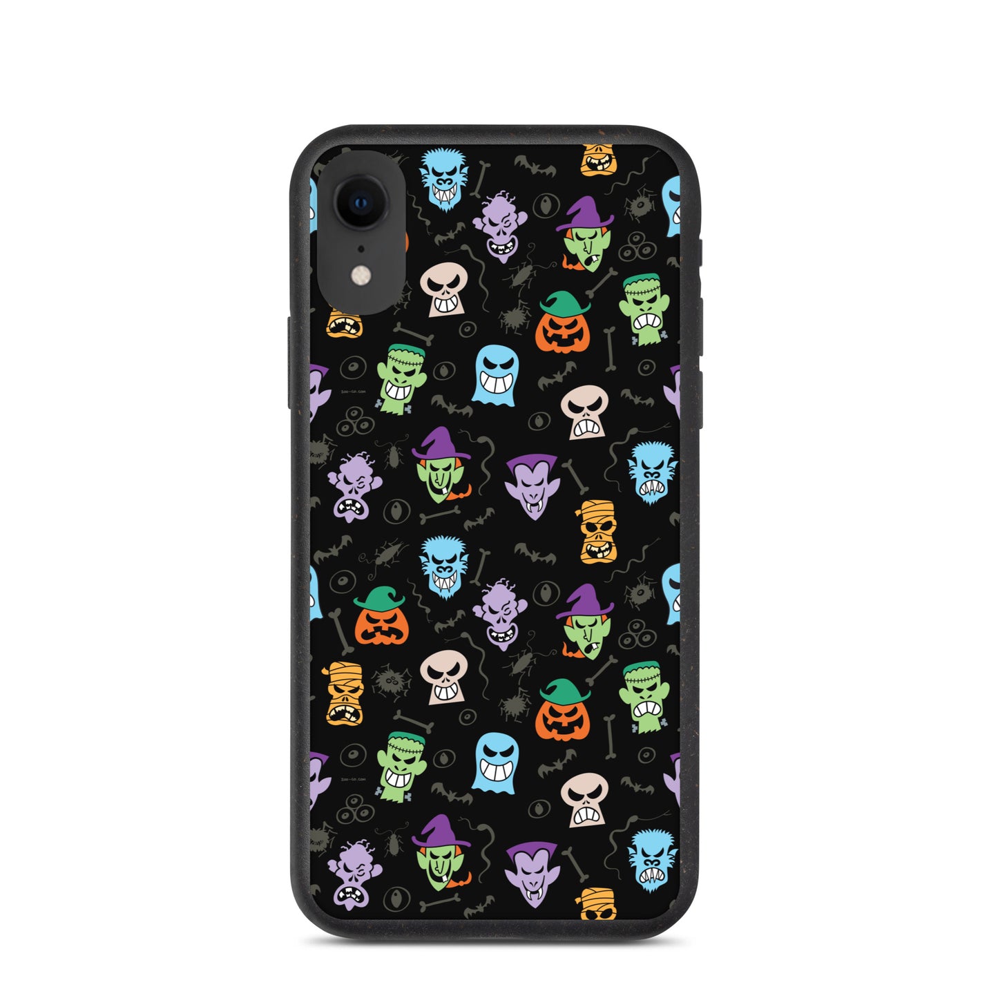 Scary Halloween faces Speckled iPhone case. iPhone xr