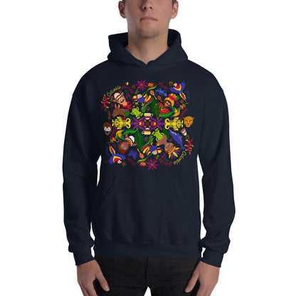 Colombia, the charm of a magical country mandala Unisex Hoodie. Man