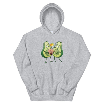 Avocado halves in trouble for paternity recognition Unisex Hoodie-Unisex hoodies