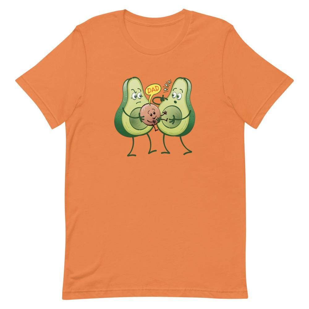 Avocado halves in trouble for paternity recognition Short-Sleeve Unisex T-Shirt-Short-Sleeve Unisex T-Shirts