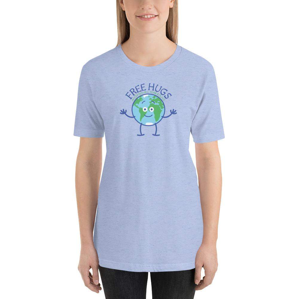 Planet Earth accepts free hugs all year round Short-Sleeve Unisex T-Shirt-Short-Sleeve Unisex T-Shirts