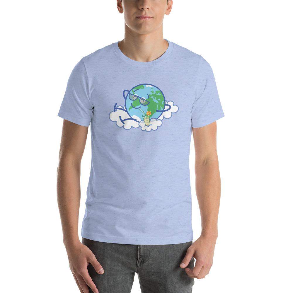 Cool Earth taking a break Short-Sleeve Unisex T-Shirt-Short-Sleeve Unisex T-Shirts