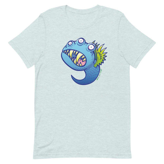 Winged little blue monster Short-Sleeve Unisex T-Shirt-Short-Sleeve Unisex T-Shirts