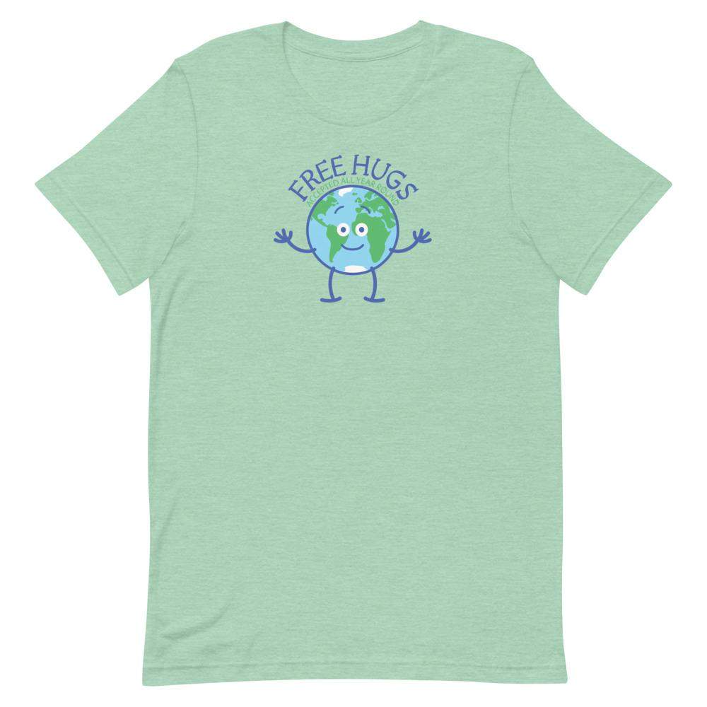 Planet Earth accepts free hugs all year round Short-Sleeve Unisex T-Shirt-Short-Sleeve Unisex T-Shirts